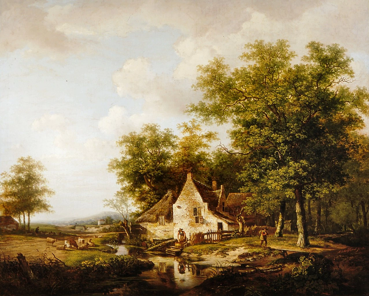 Paesaggio con fattoria - Museum Boijmans Van Beuningen